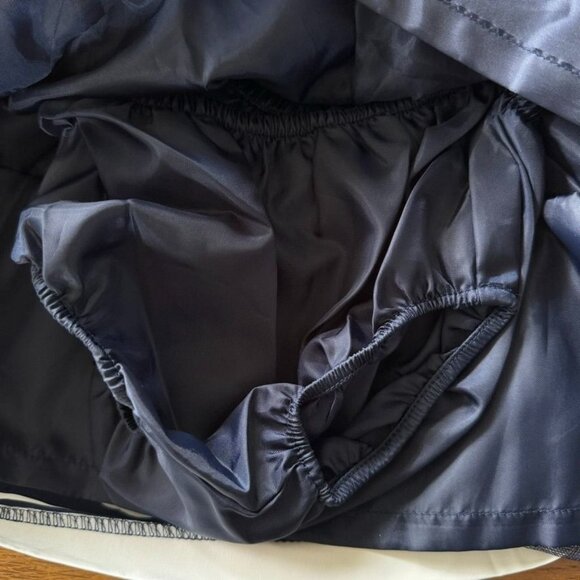 JANIE & JACK Equestrian Horse Dress Girls 6-12M NEW Blue 2 Pcs Bloomers Set NWT - Picture 7 of 11